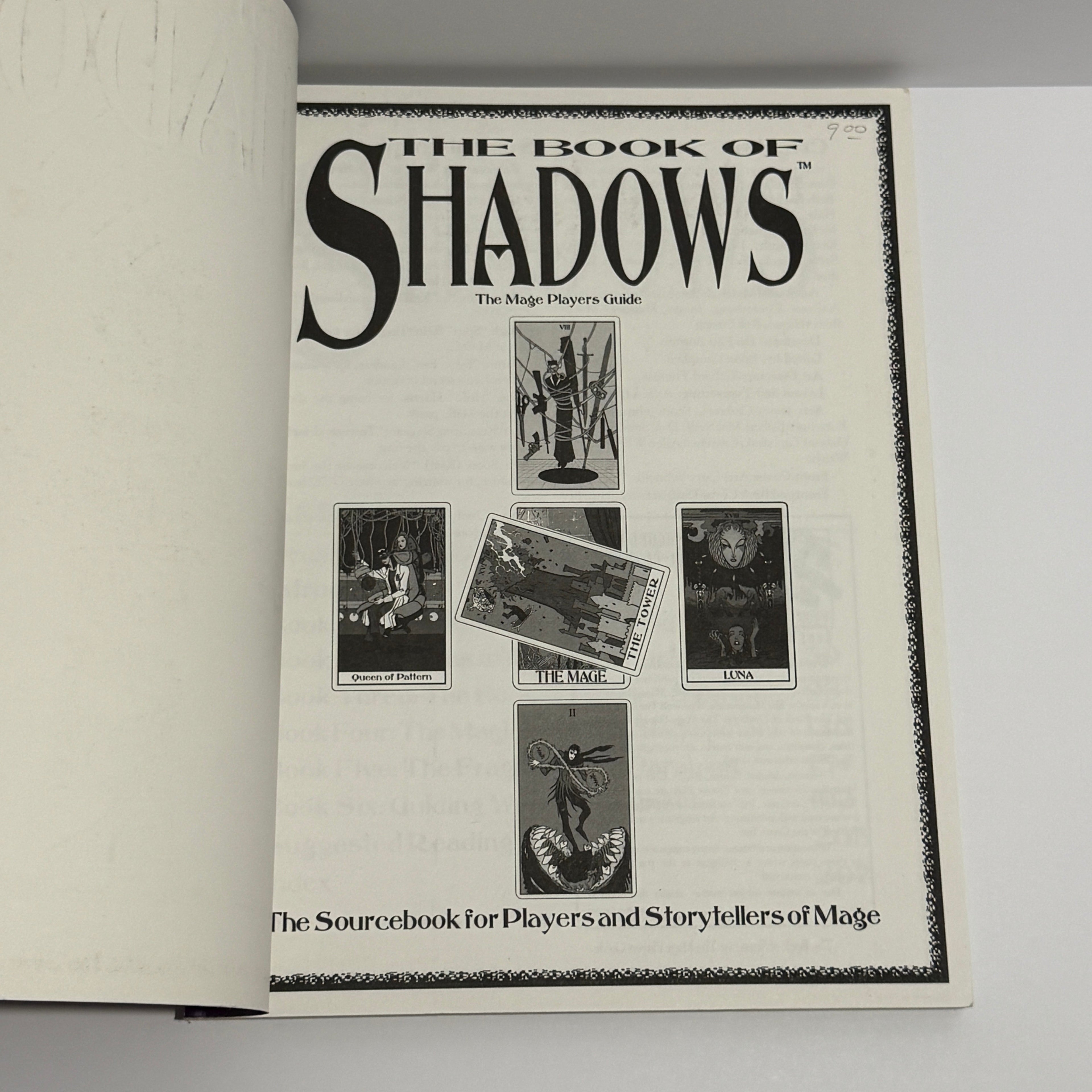 Mage: The Ascension The Book of Shadows