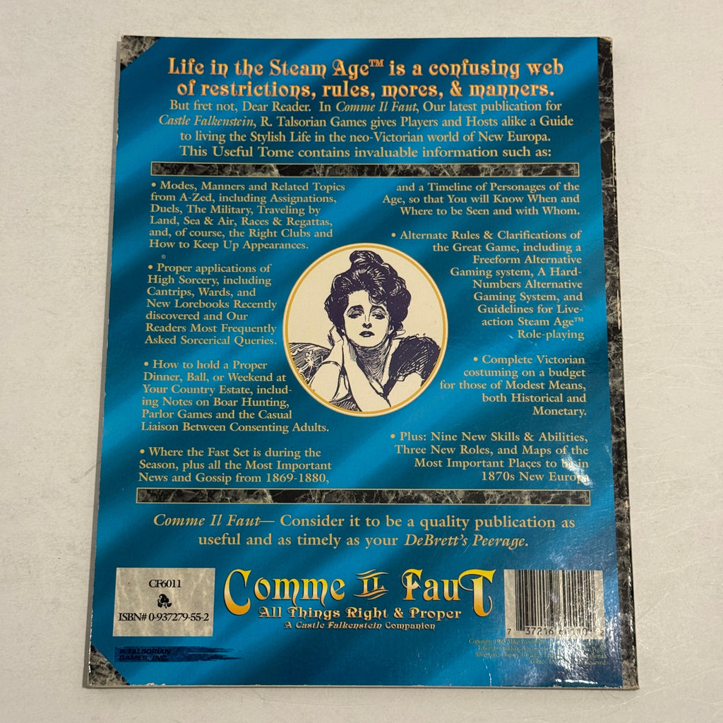 Castle Falkenstein RPG Comme Il Faut CF6011