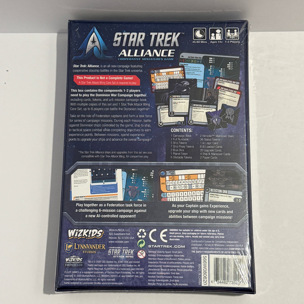 Star Trek Alliance: Cooperative Miniatures Game - Dominion War Campaign