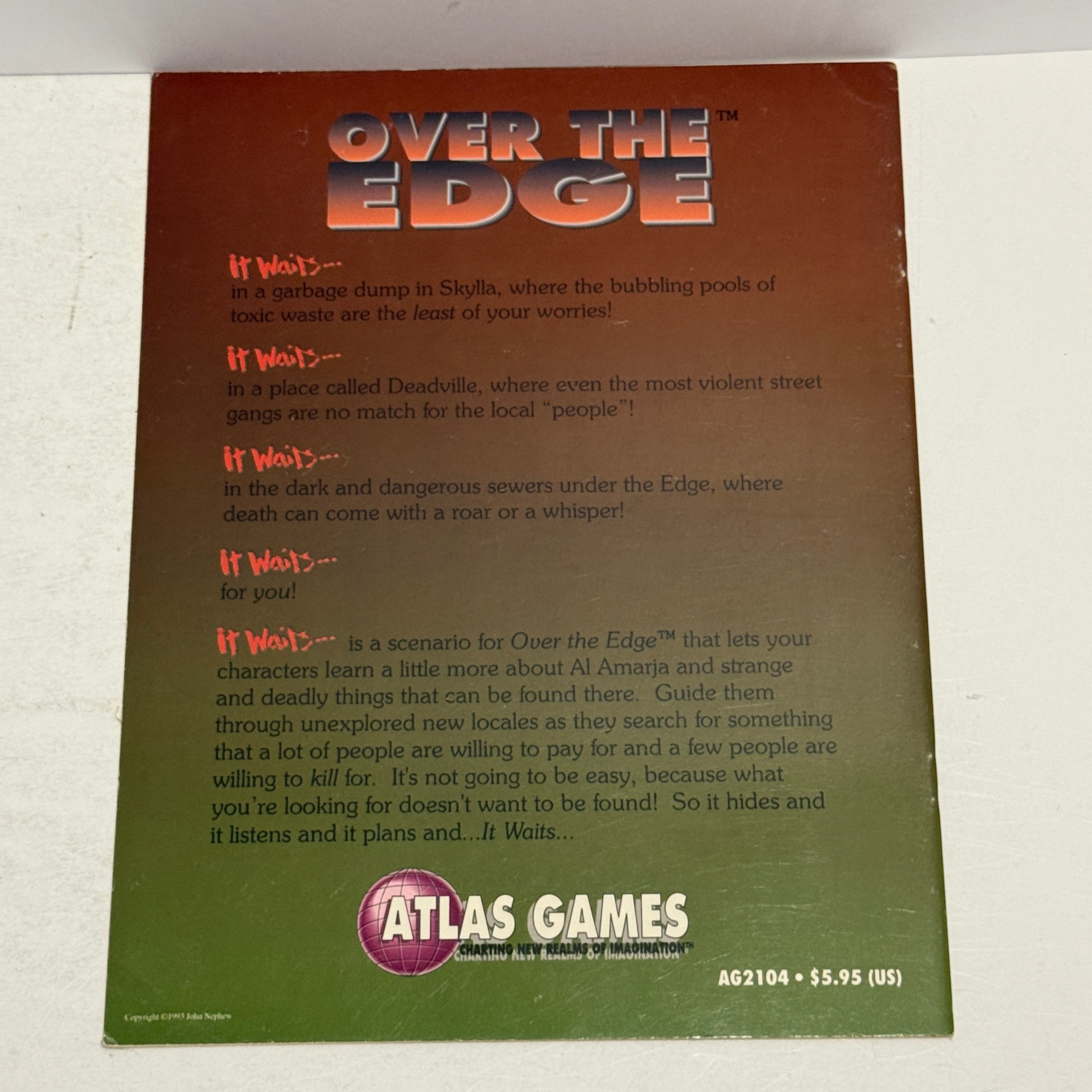 Over the Edge: It Waits Adventure Resource