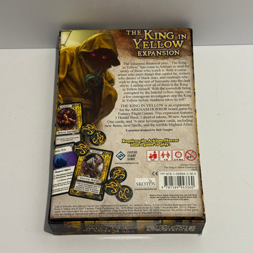 Arkham Horror: The King in Yellow Expansion