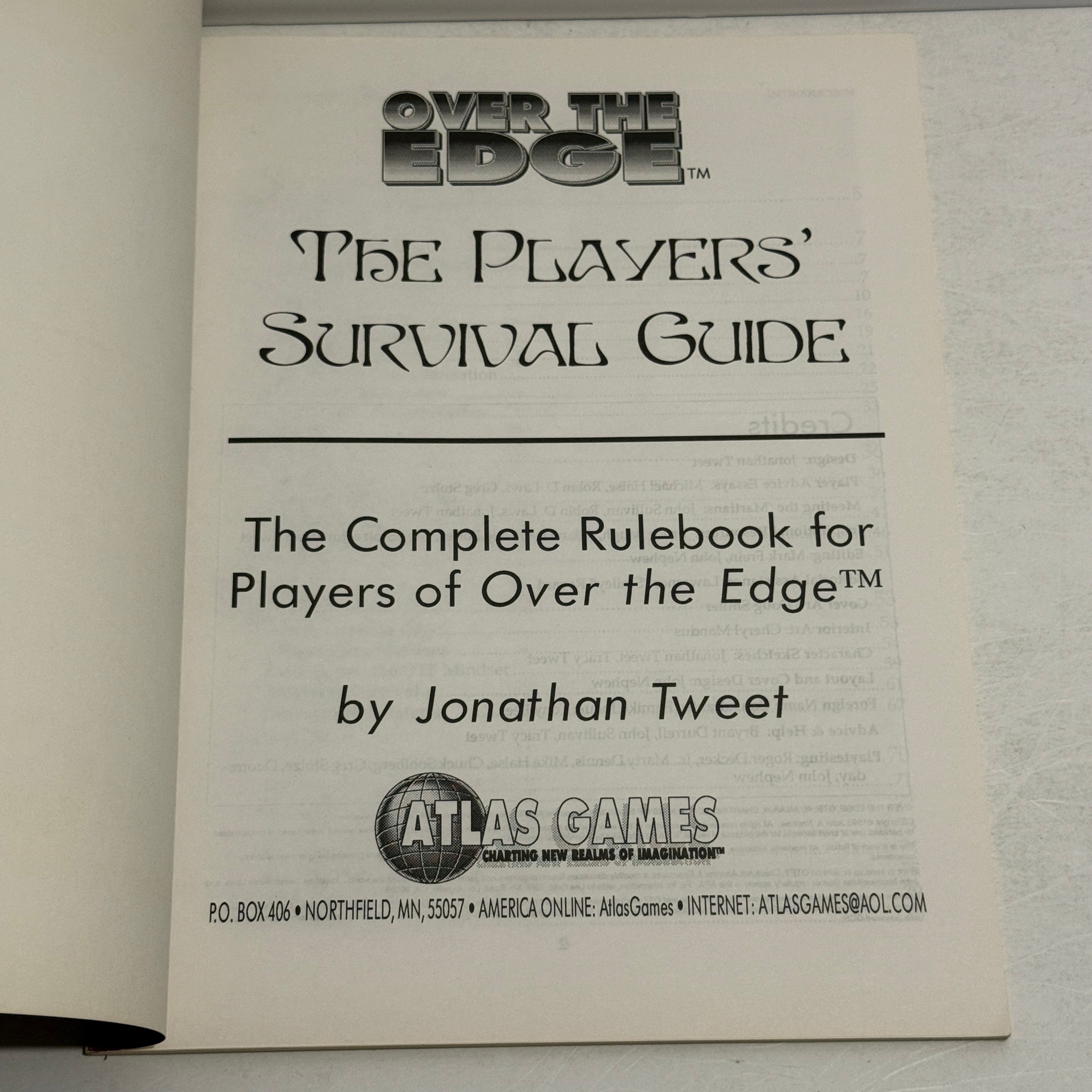 Over the Edge: Player Survival Guide