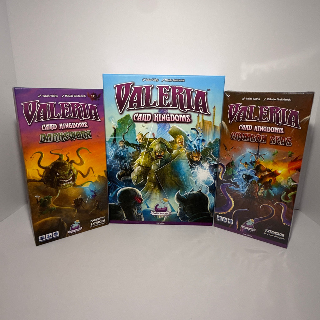 Valeria Card Kingdoms w/ Crimson Seas & Darksworn Expansions