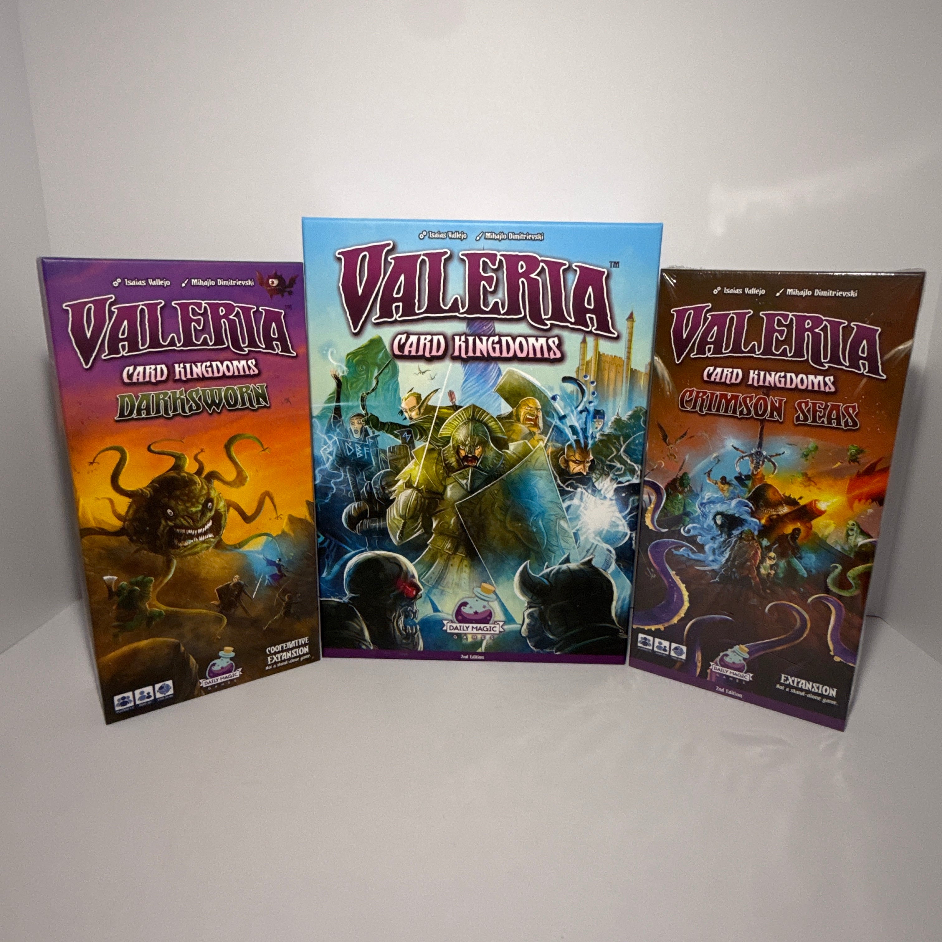 Valeria Card Kingdoms w/ Crimson Seas & Darksworn Expansions