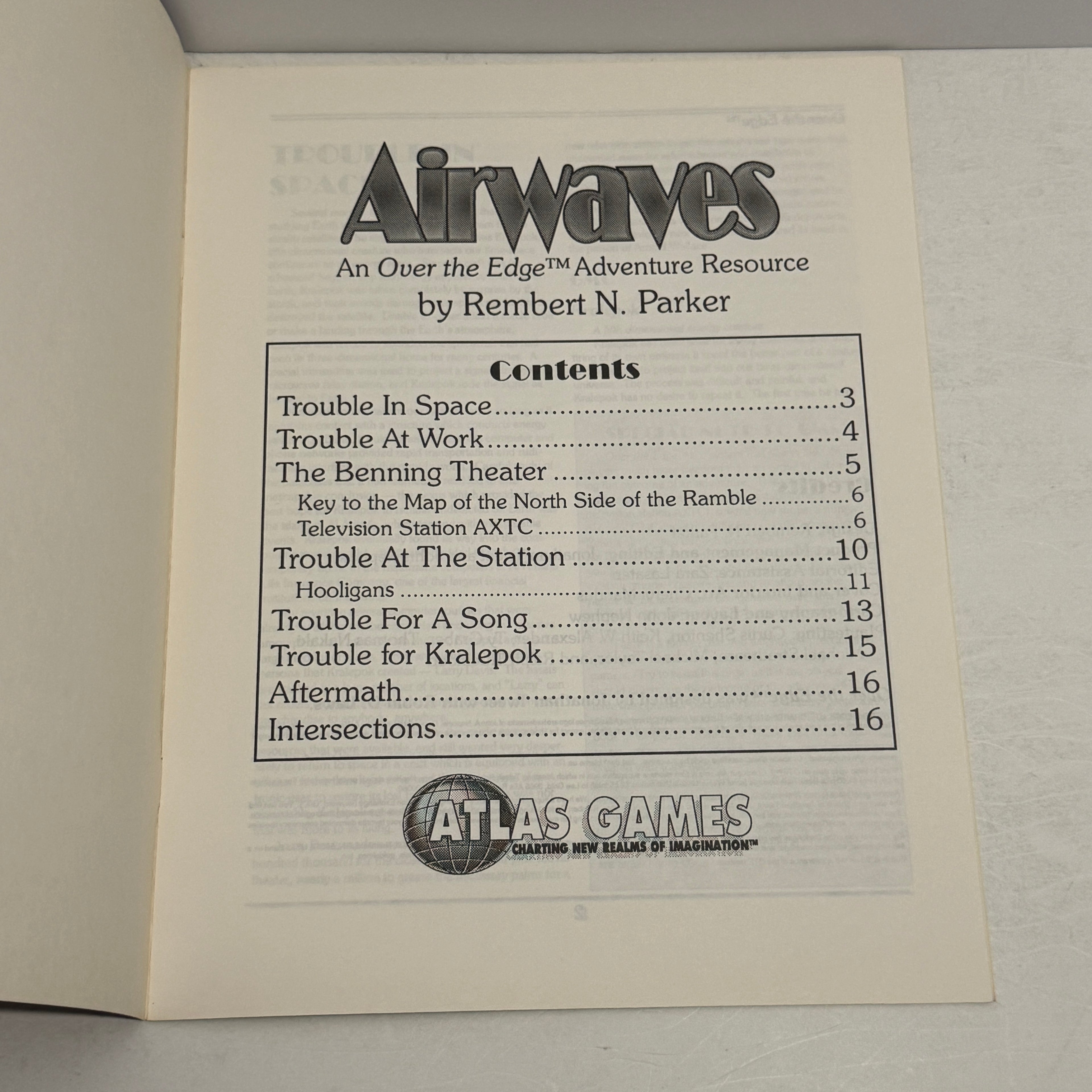 Over The Edge: Airwaves