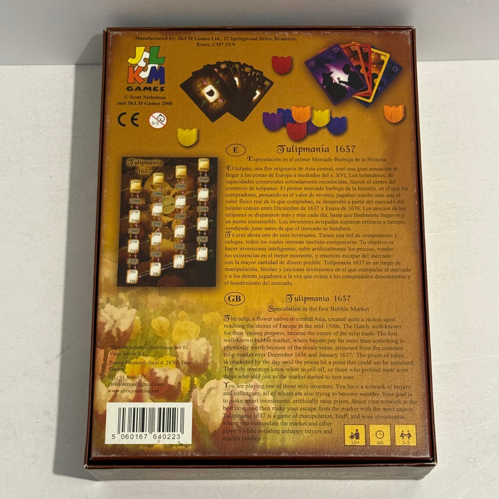 Tulipmania 1637 - Sleeved Cards