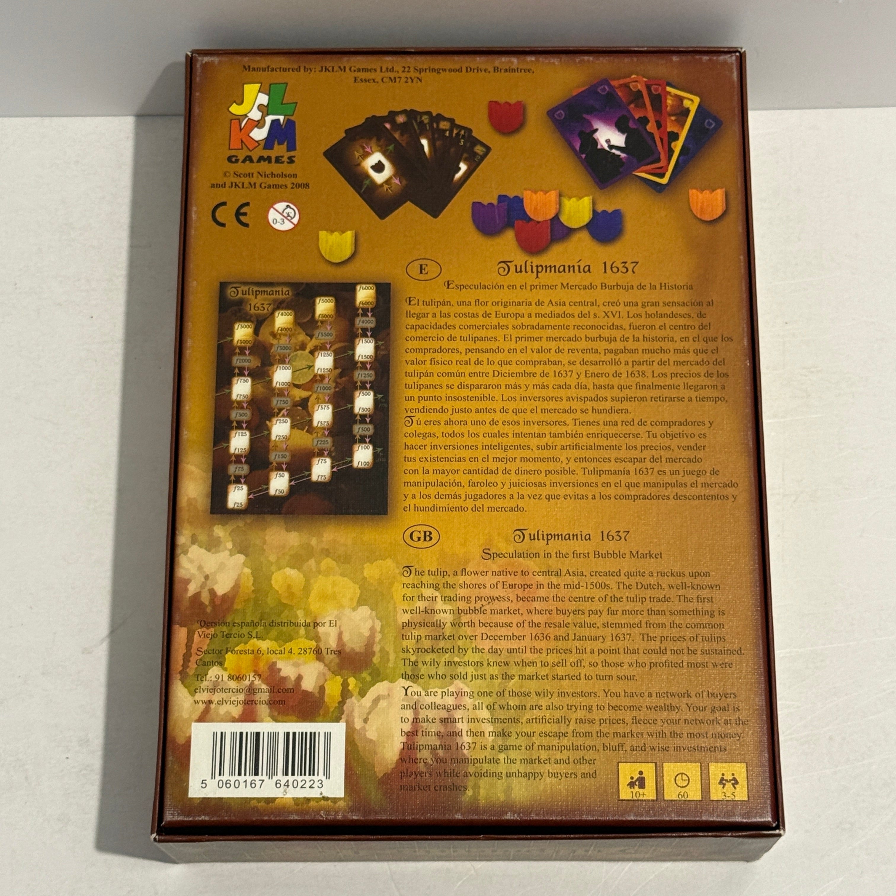 Tulipmania 1637 - Sleeved Cards