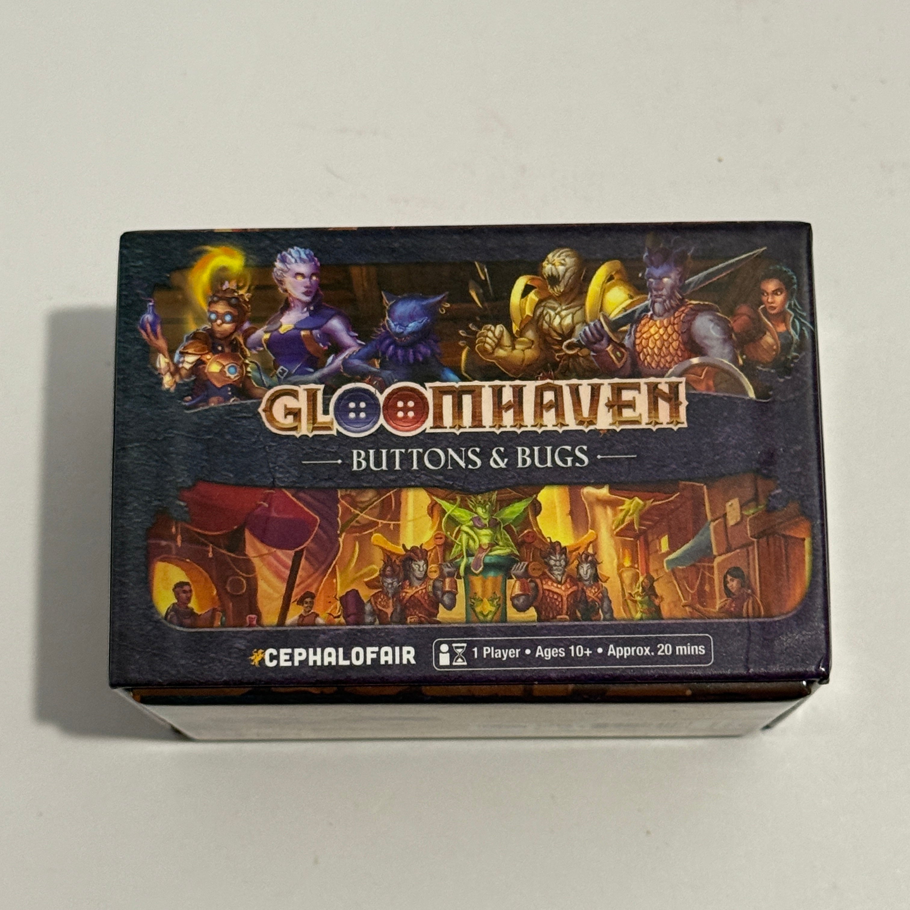 Gloomhaven: Buttons and Bugs