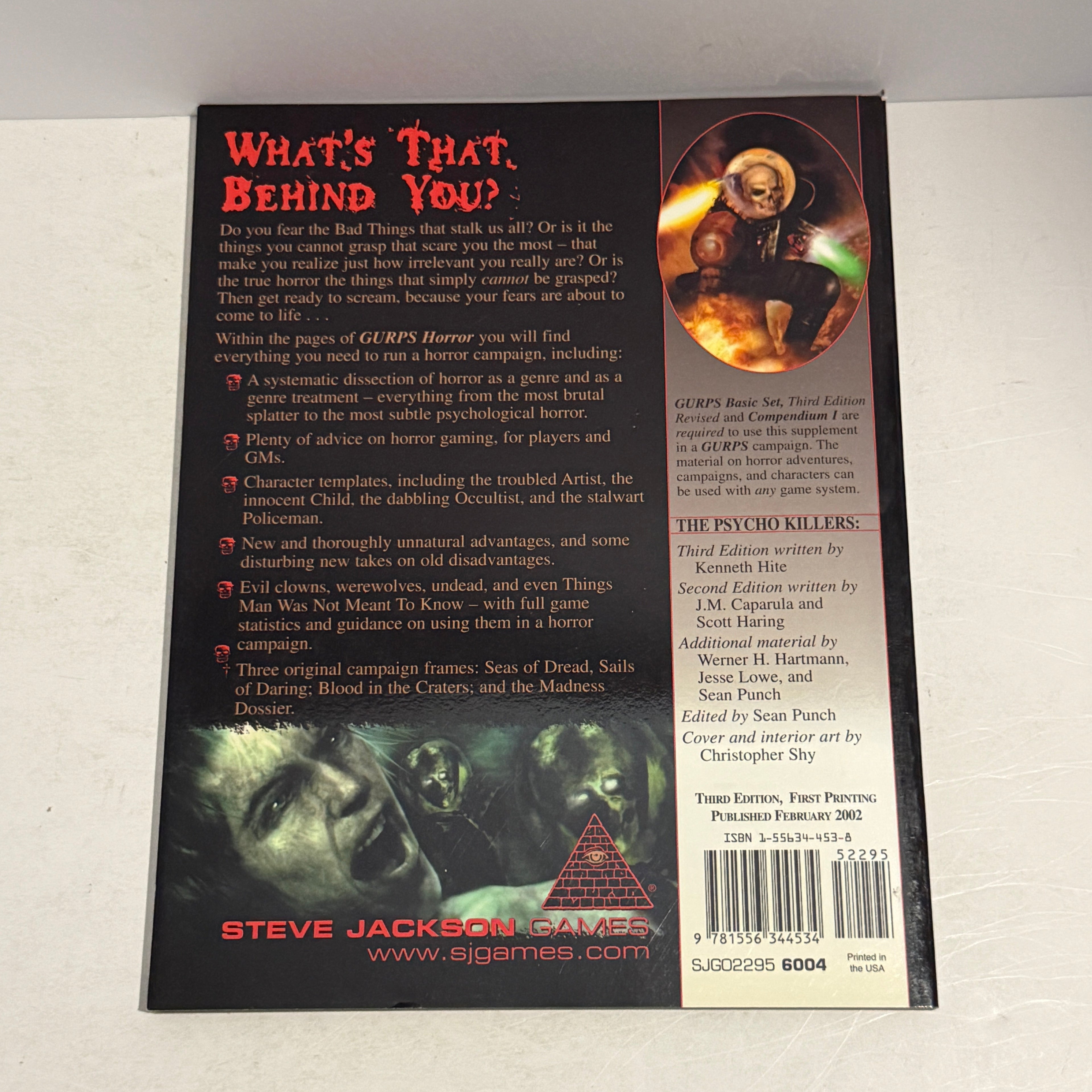 GURPS: Horror 3rd Edition