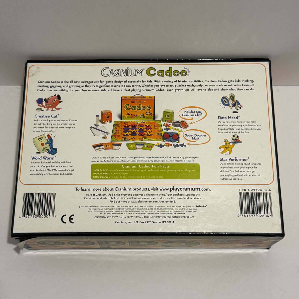 Cranium Cadoo for Kids