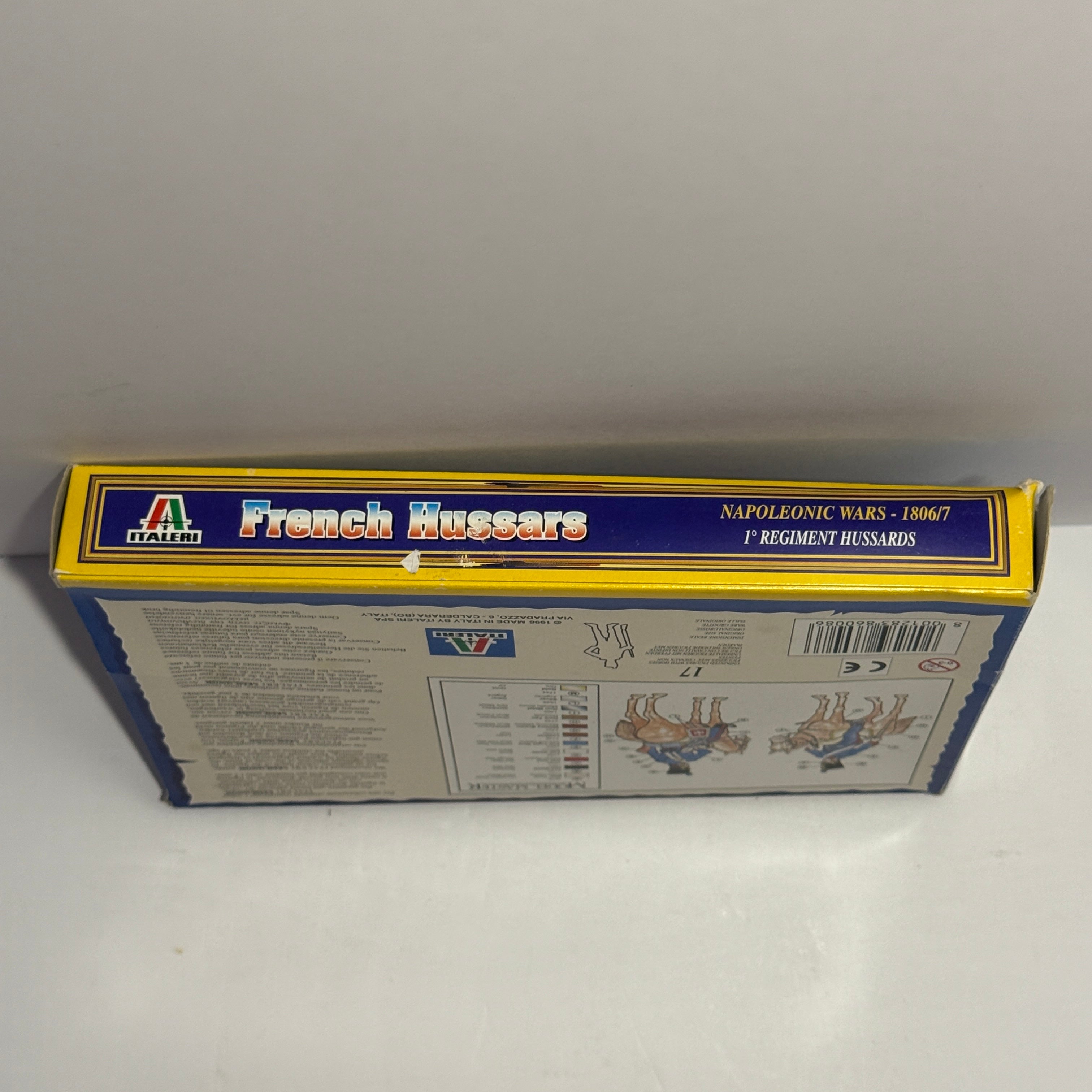 Italeri French Hussars 1 Regiment Hussards 1/72 Scale Model Kit #6008