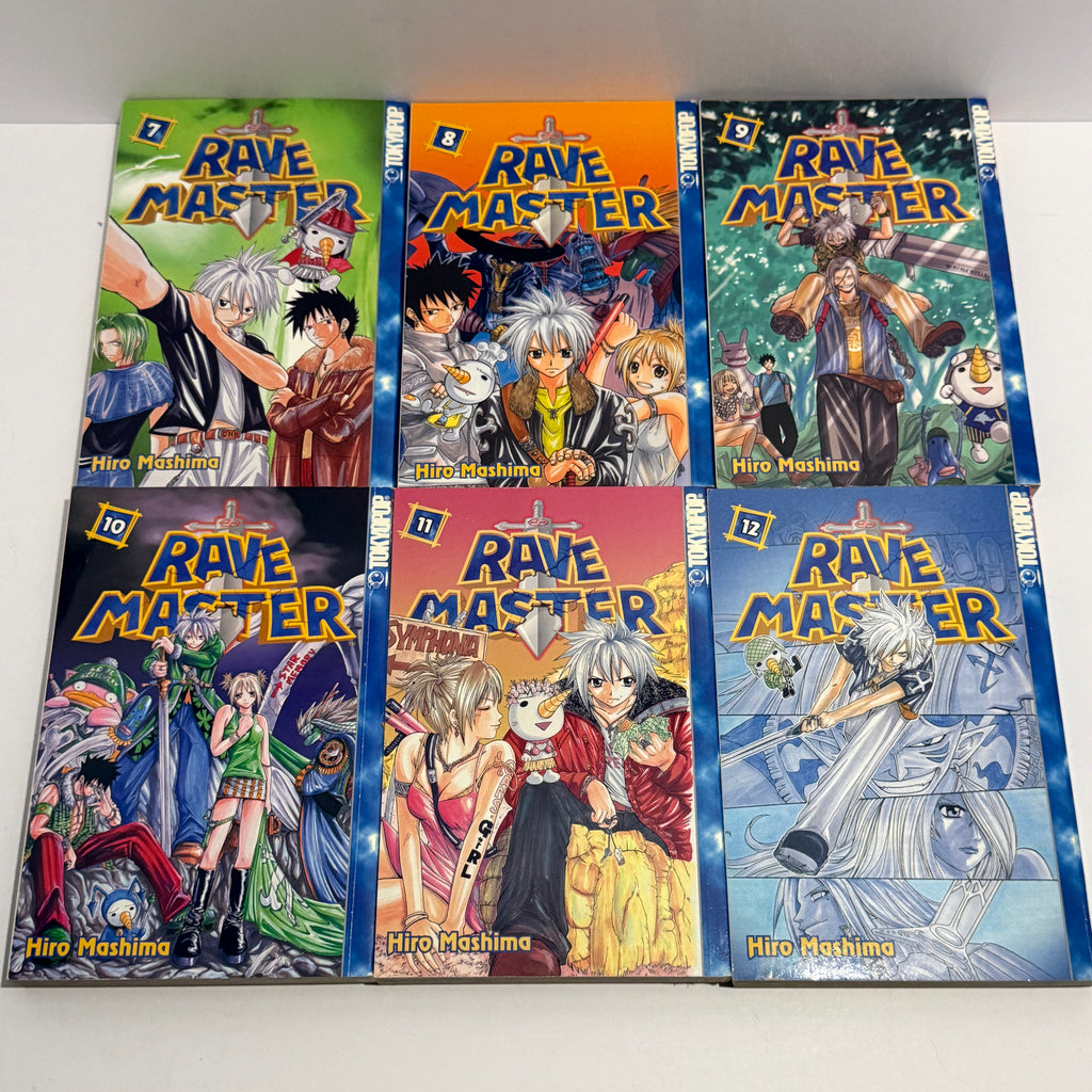 Rave Master Vol. 1-12 by Hiro Mashima