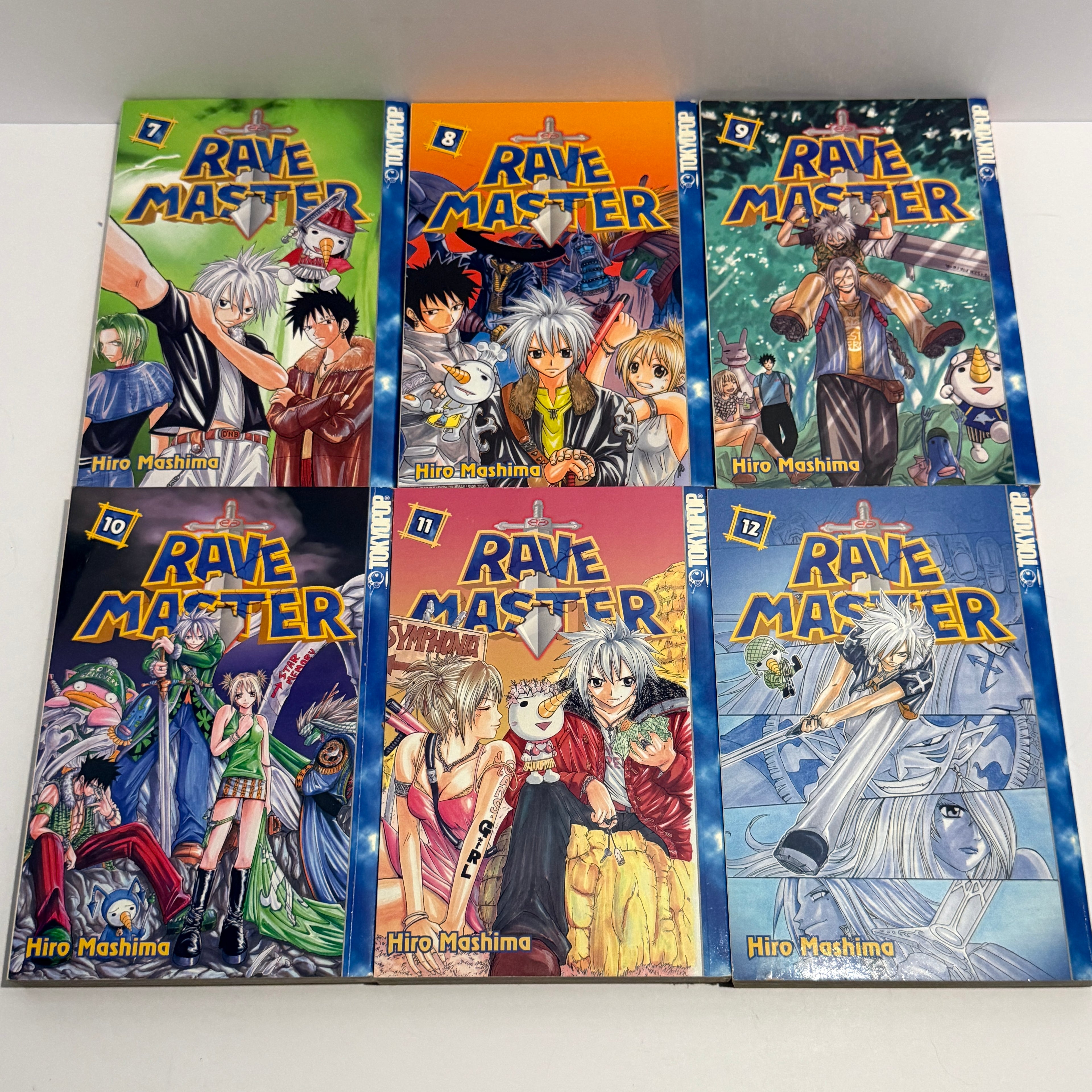 Rave Master Vol. 1-12 by Hiro Mashima