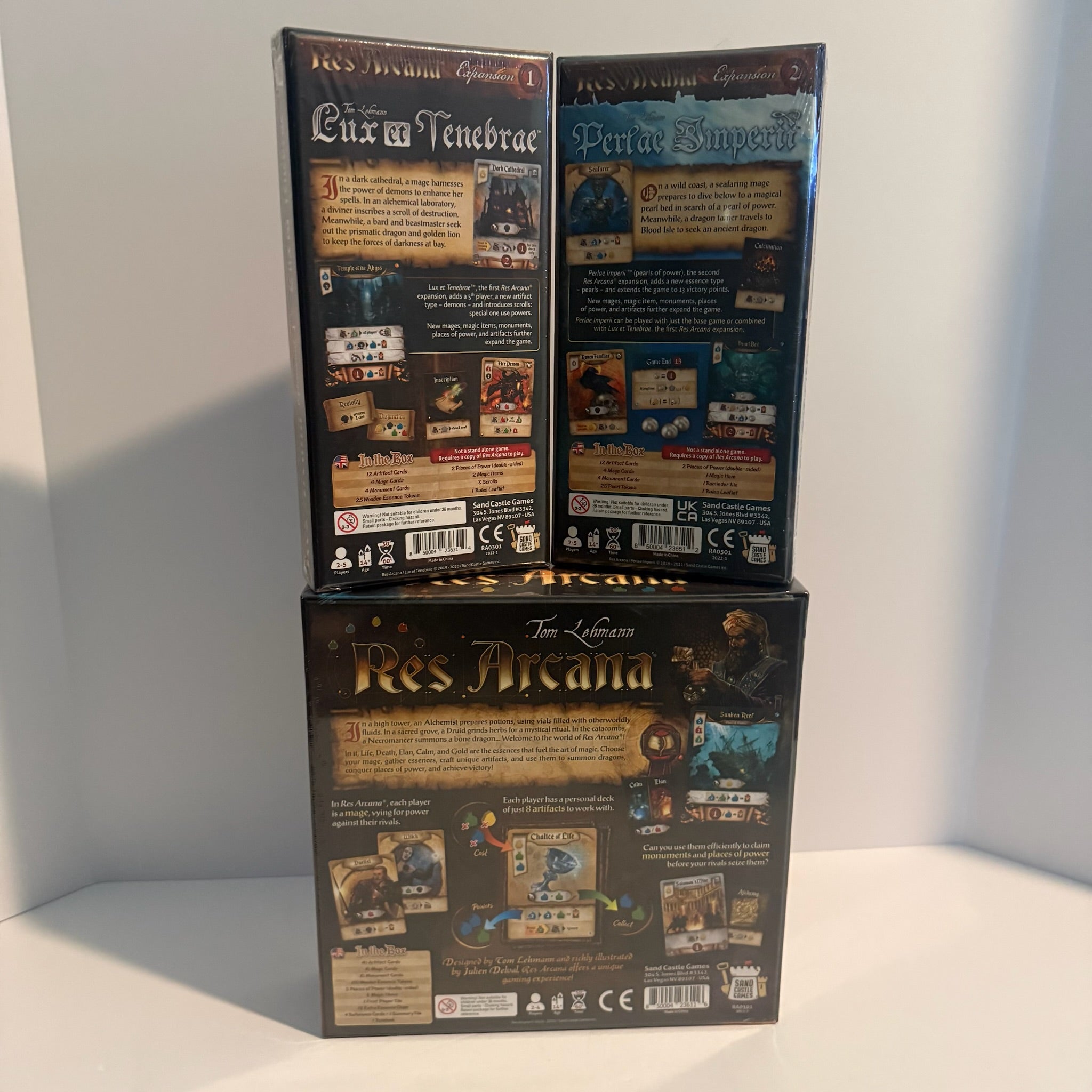 Rez Arcana w/ Lux et Tenebrae & Perlae Imperii Expansions