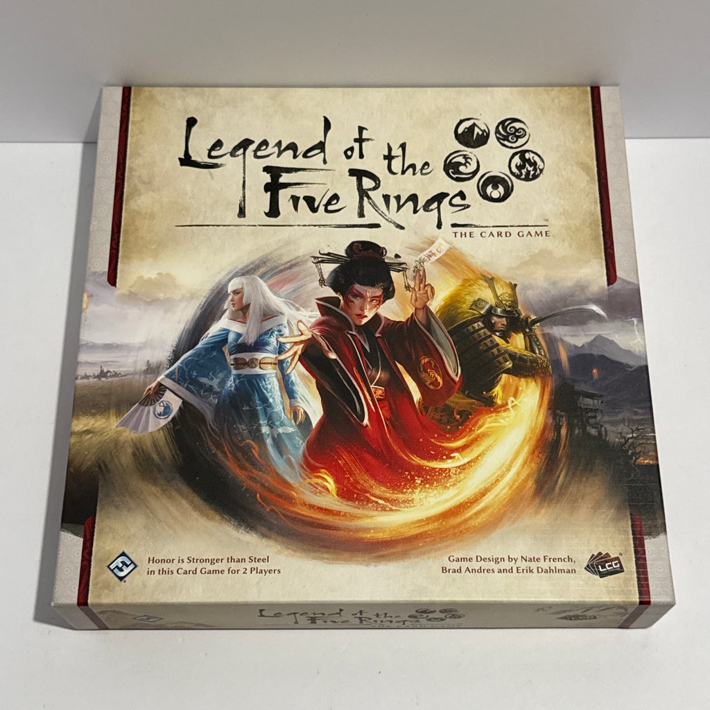 Legend of the Five Rings LCG Core w/ 2 Clan and 10 Dynasty Decks
