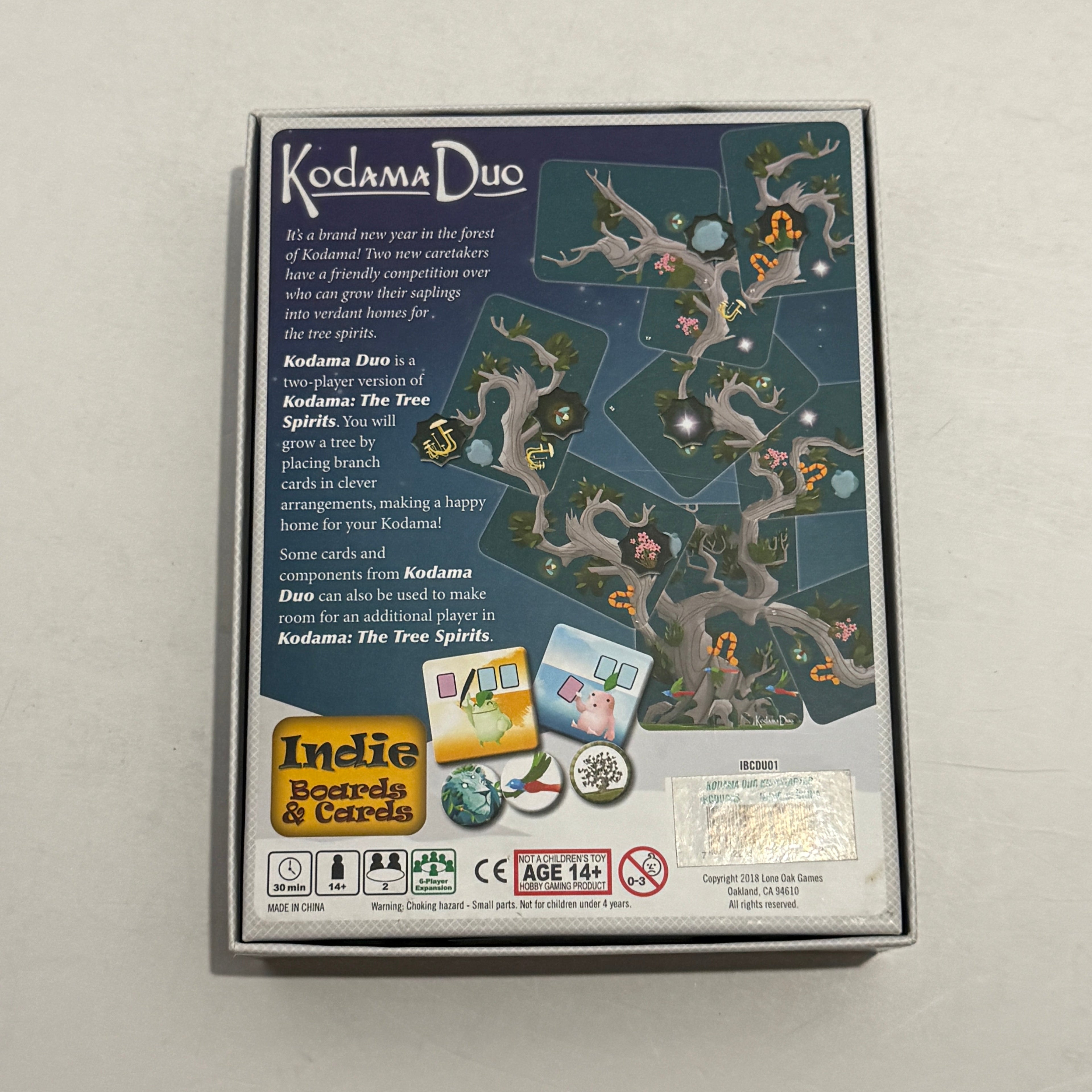 Kodama Duo Board Game & The Tree Spirits