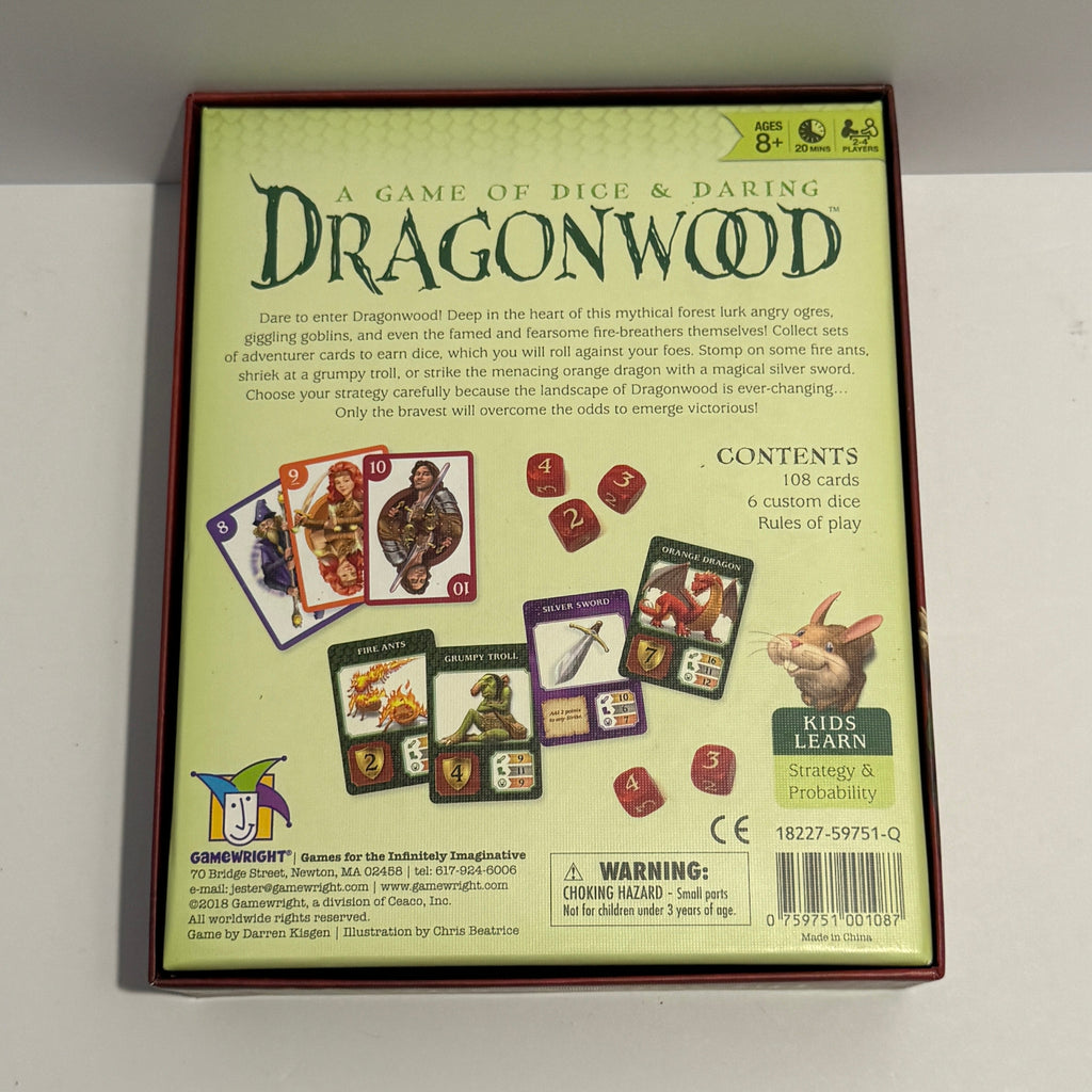 Dragonwood: A Game of Dice & Daring