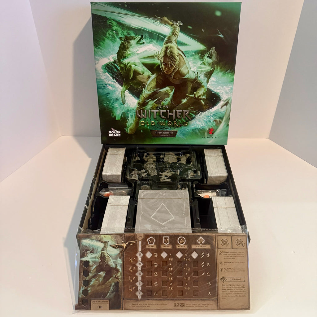 The Witcher: Old World Board Game w/ Kickstarter & Legendary Hunt Expansions