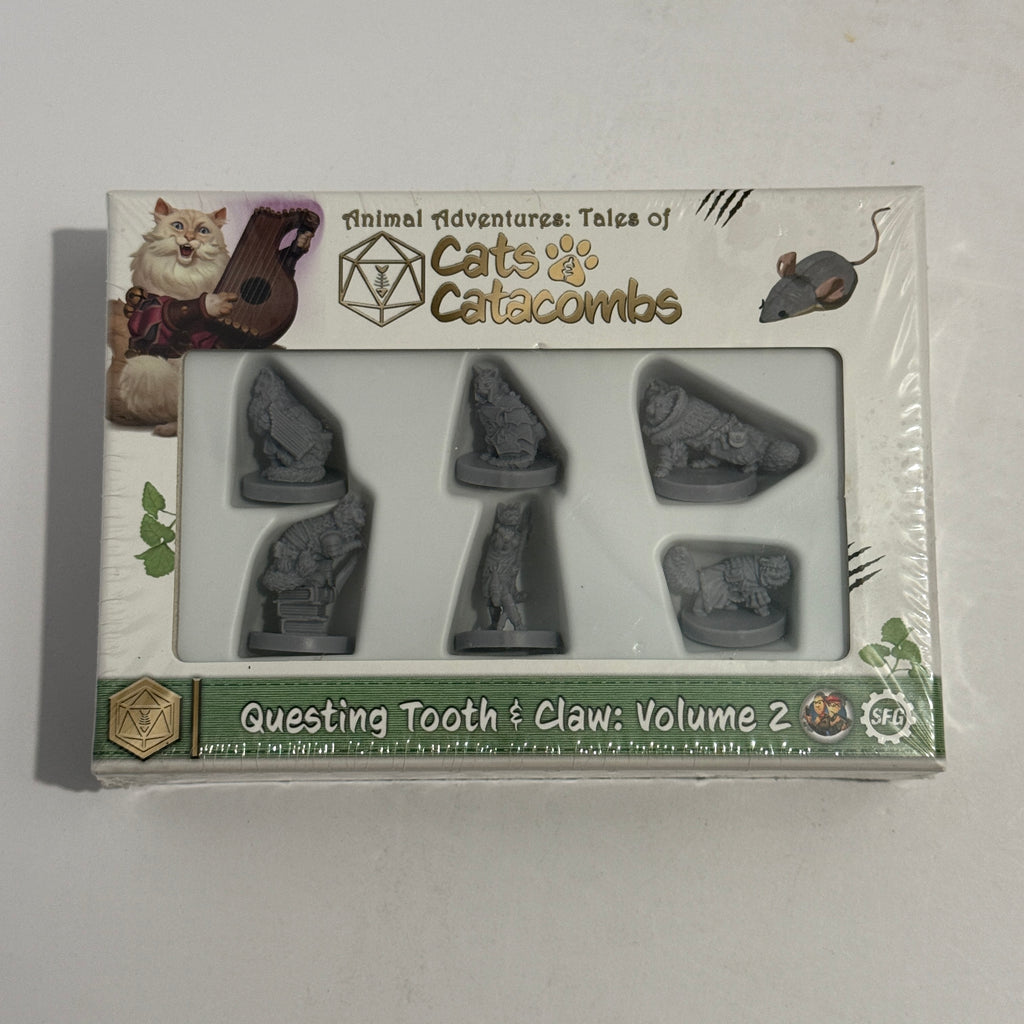 Animal Adventures: Cats & Catacombs - Questing Tooth & Claw Volume 2