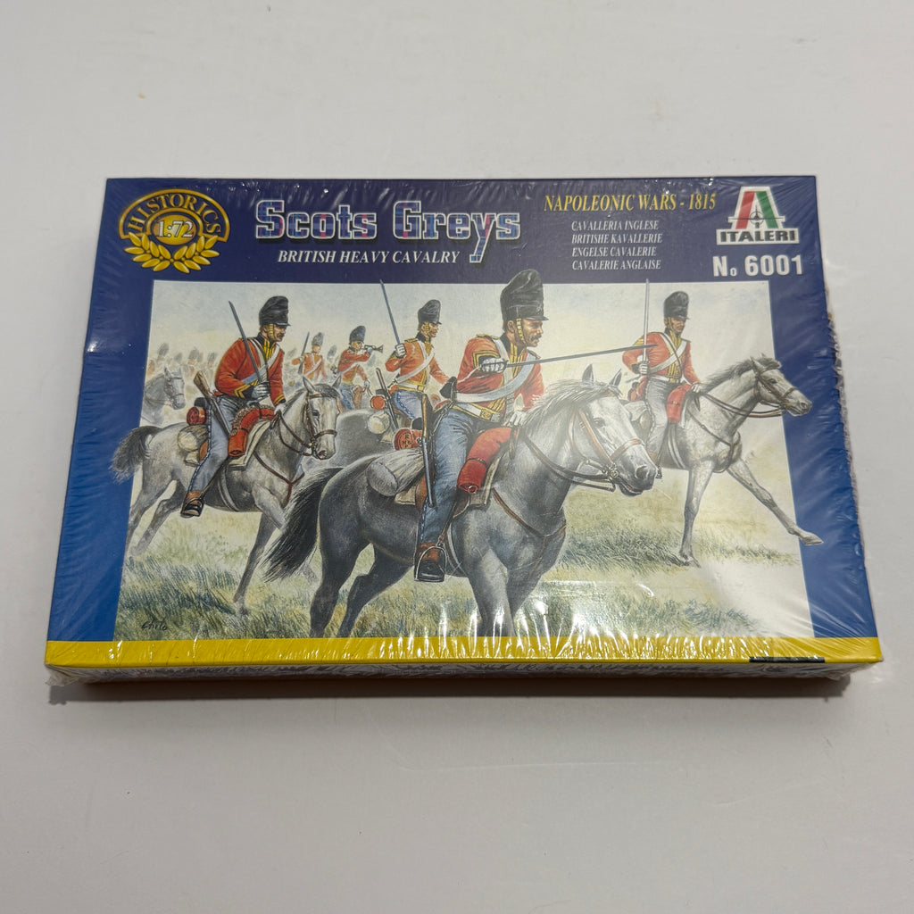 Italeri Scots Greys British Heavy Cavalry 1/72 Scale Model Kit #6001