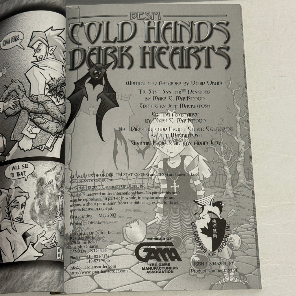 BESM: Cold Hands Dark Hearts