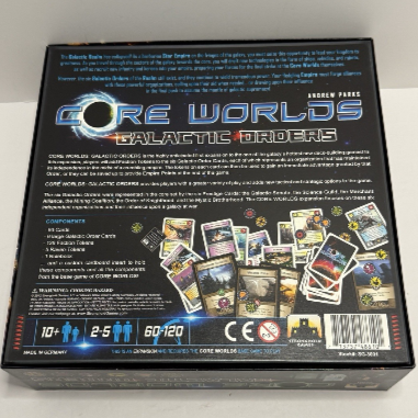 Core Worlds Board Game + Galactic Orders Expansion