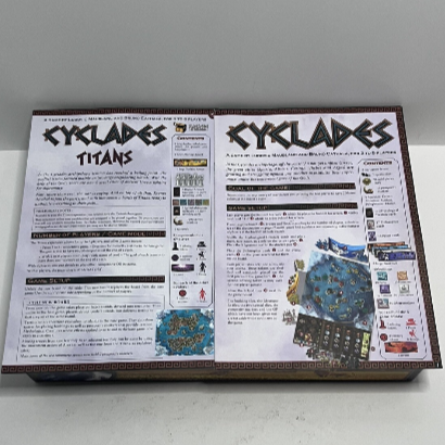 Cyclades Base w/ Titans Expansion