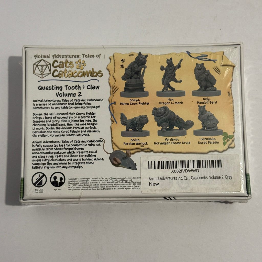 Animal Adventures: Cats & Catacombs - Questing Tooth & Claw Volume 2