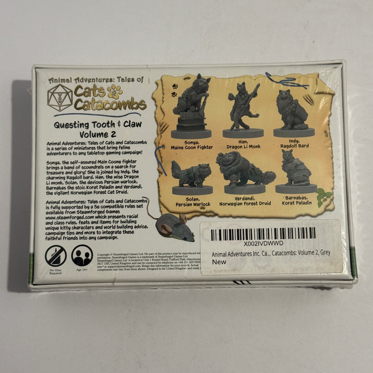 Animal Adventures: Cats & Catacombs - Questing Tooth & Claw Volume 2