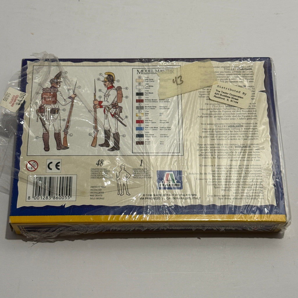 Italeri Austrian Grenadiers and Infantry 1/72 Scale Model Kit #6005