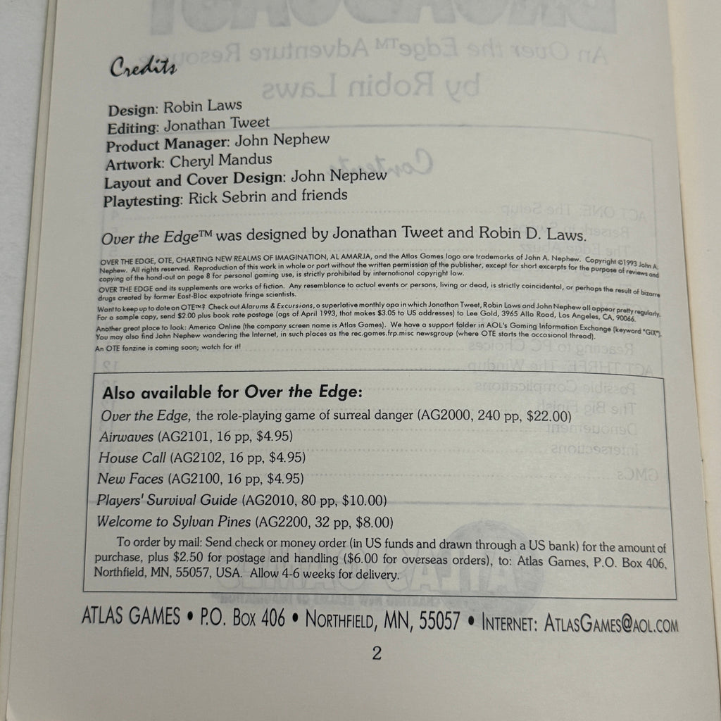 Over the Edge: Unauthorized Broadcast Adventure Resource