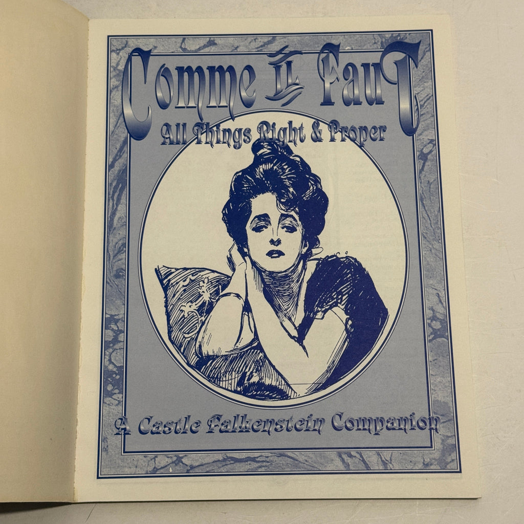 Castle Falkenstein RPG Comme Il Faut CF6011