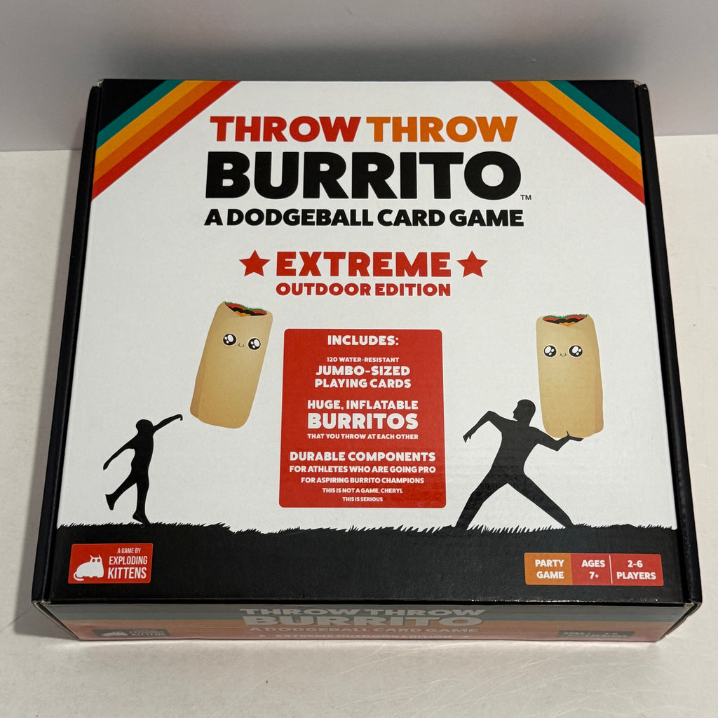 Throw Throw Burrito: Extreme Outdoor Edition