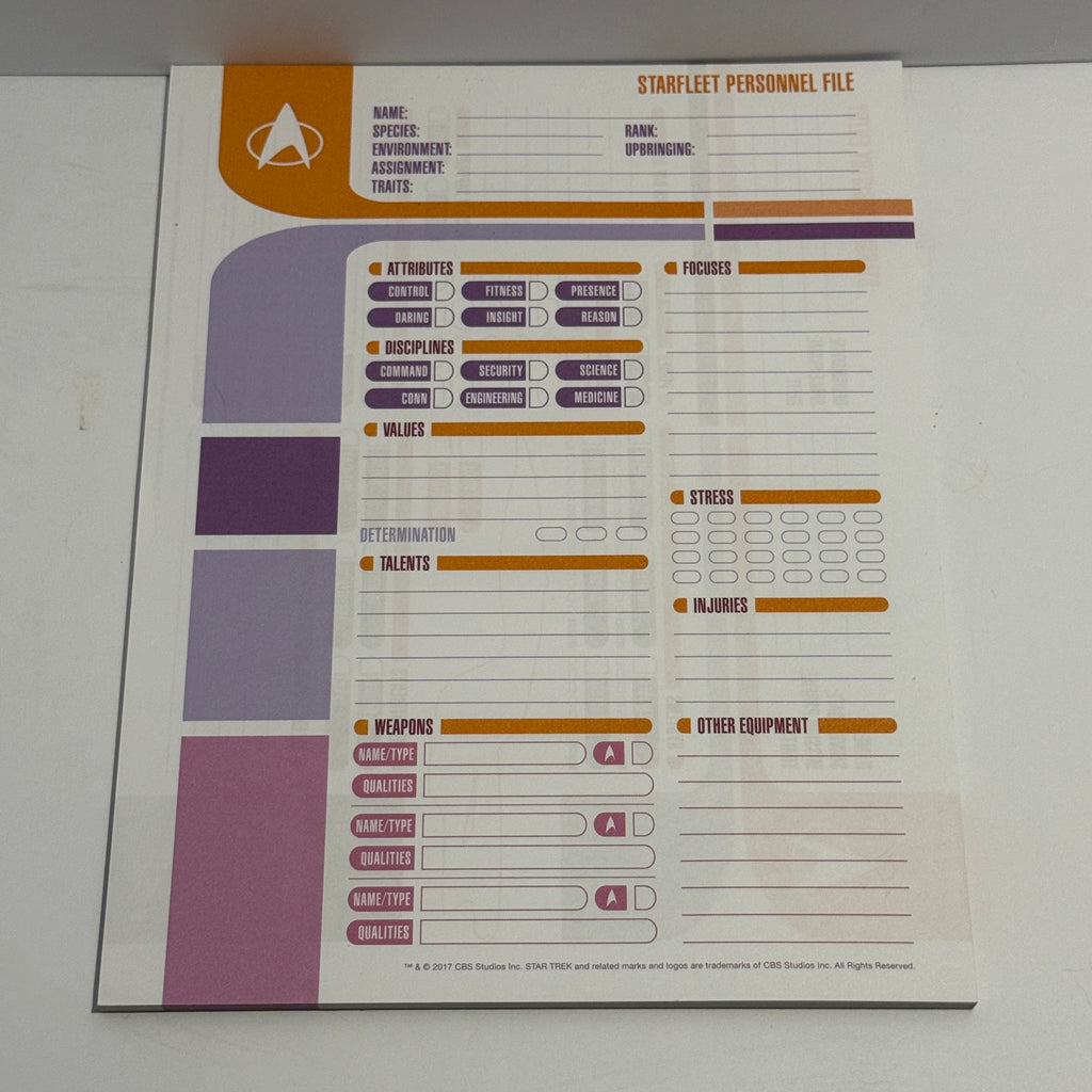 Modiphius Star trek Adventures RPG Klingon Tile Set, Personnel Files & More!