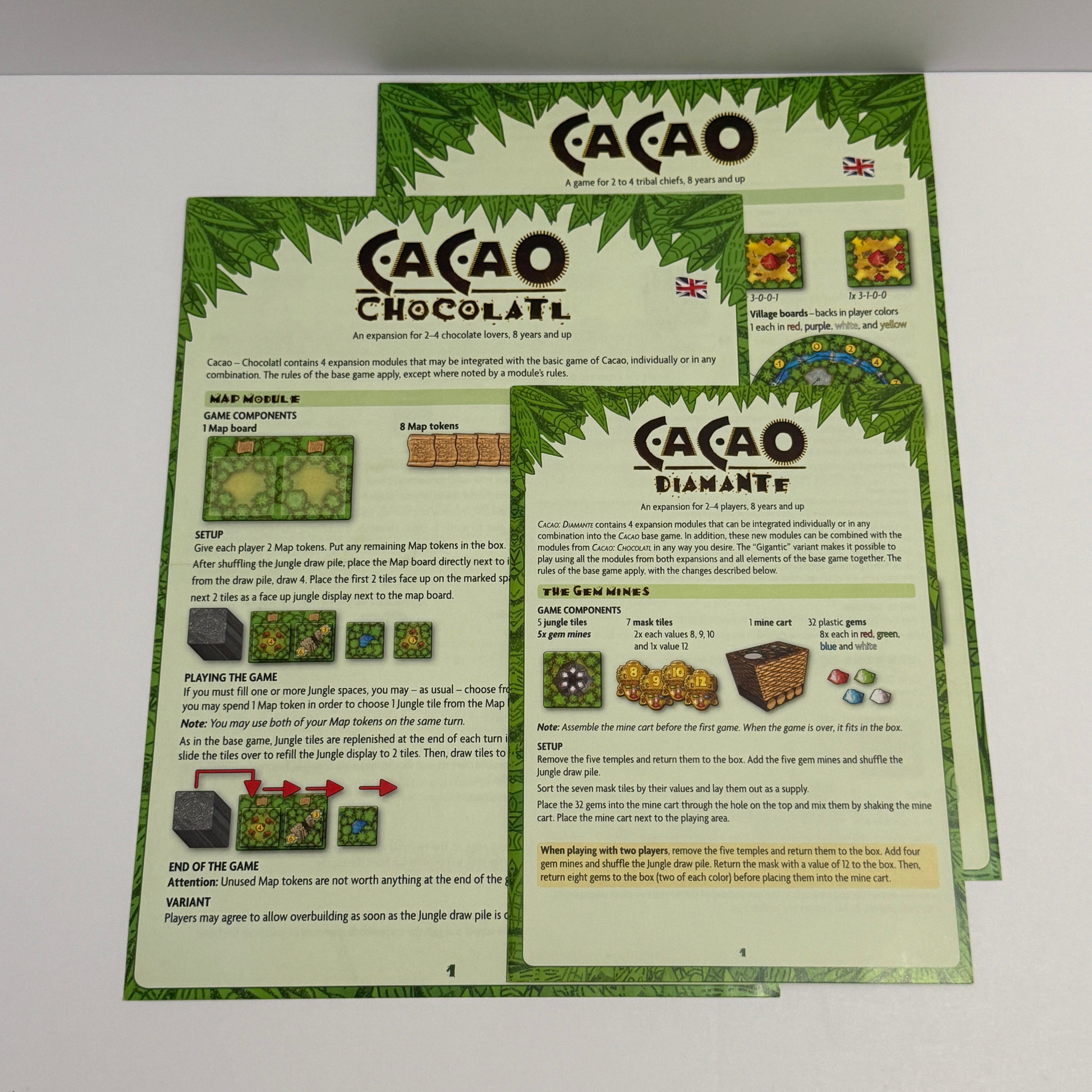Cacao w/ Chocolate and Diamante Expansions