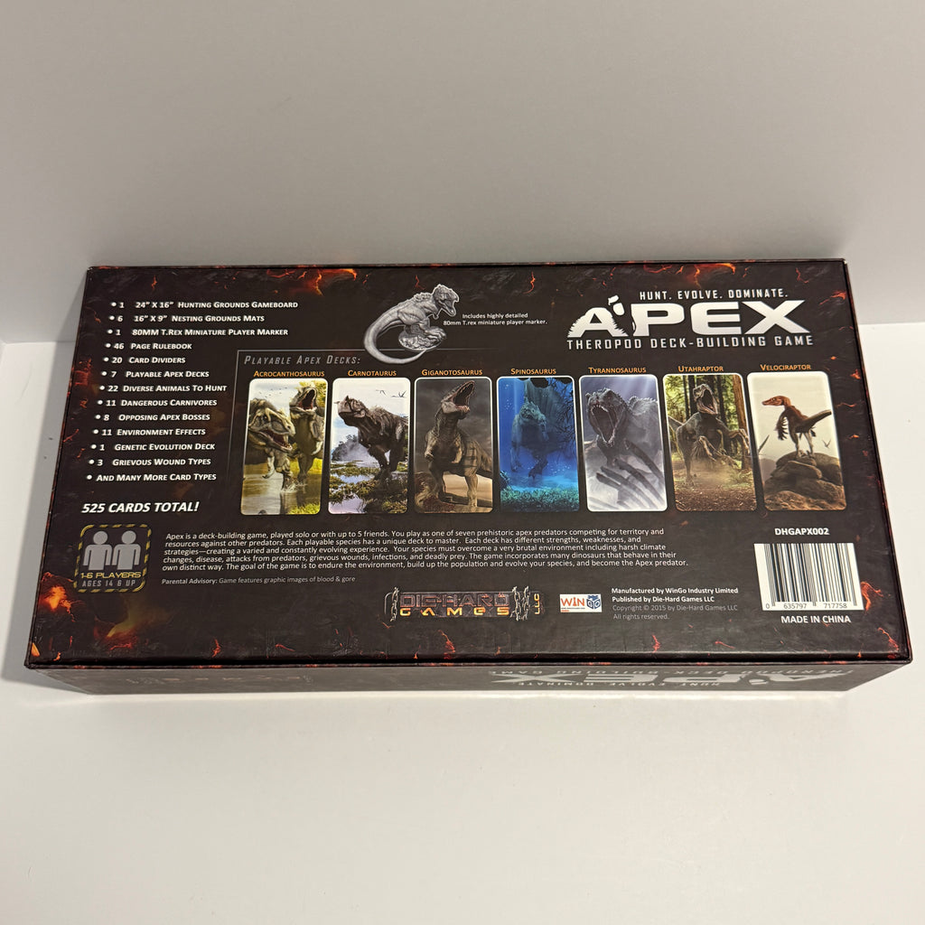 Apex Theropod Deck-Building Game 2nd Ed.