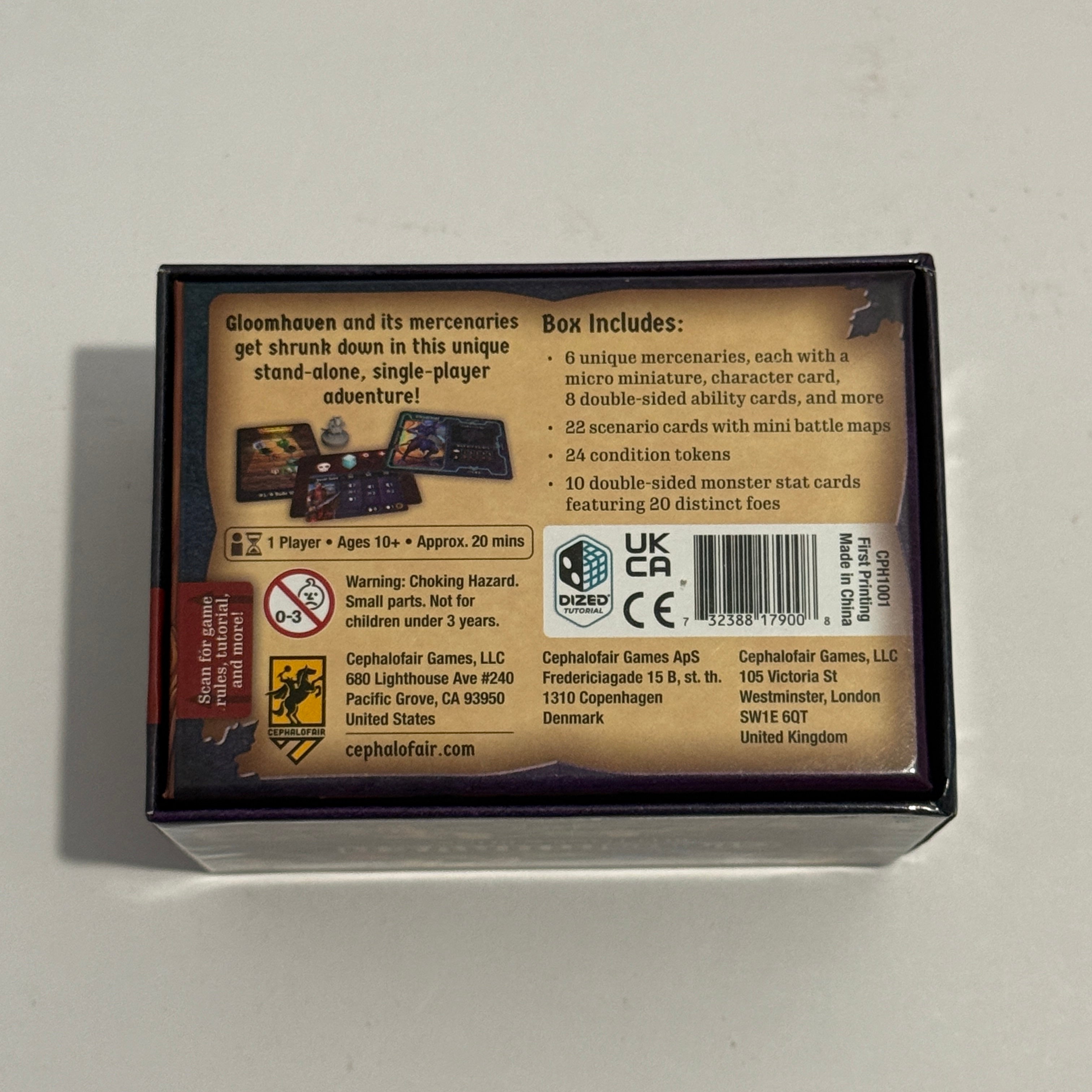 Gloomhaven: Buttons and Bugs
