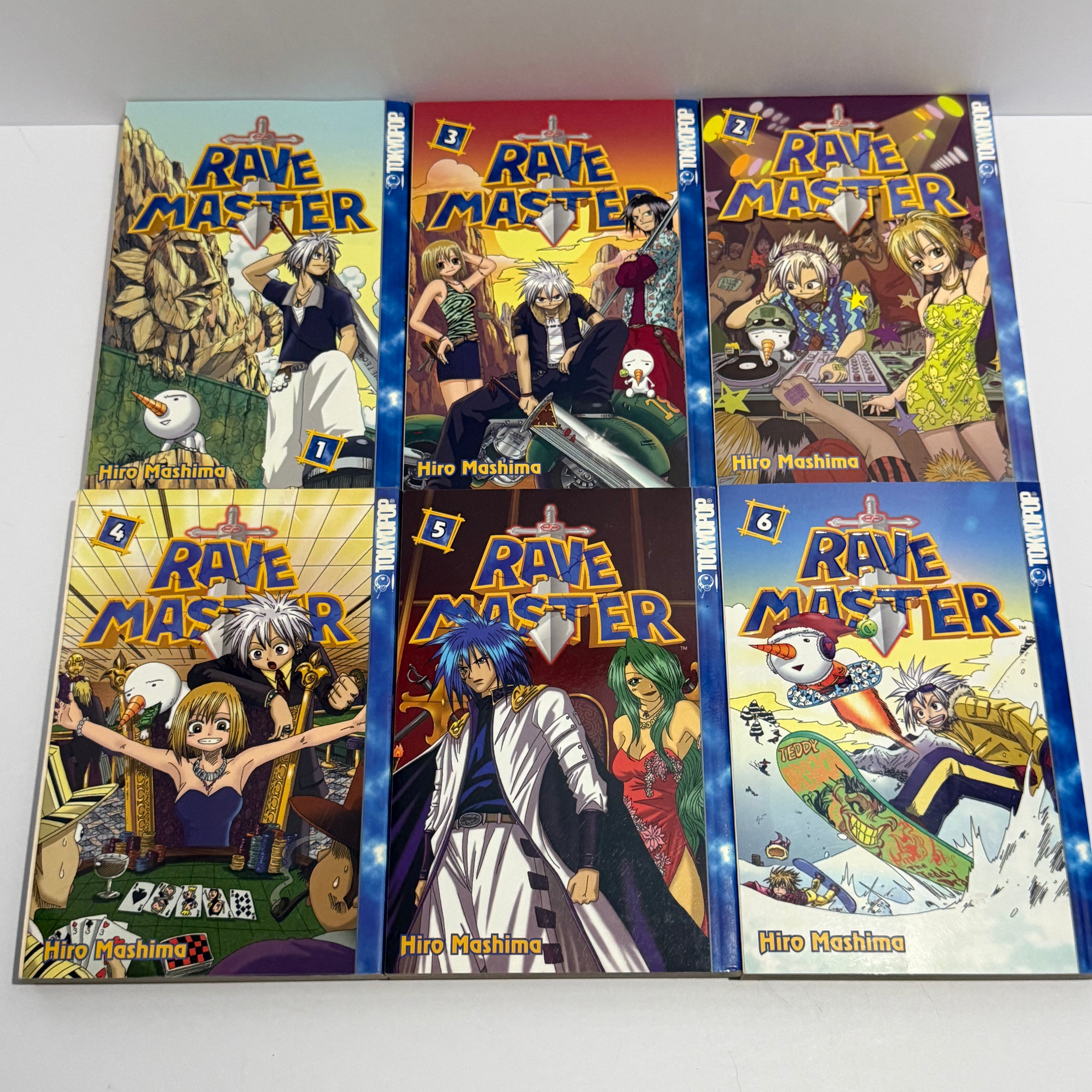 Rave Master Vol. 1-12 by Hiro Mashima