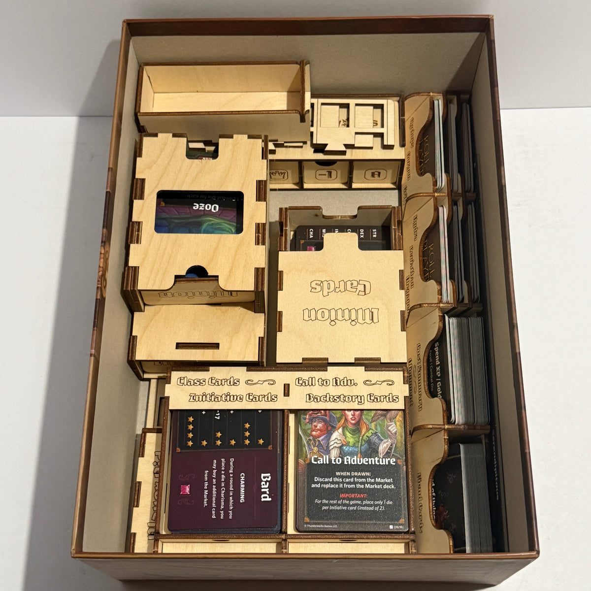 Roll Player Board Game Kickstarter Big Box w/ 2 Expansions