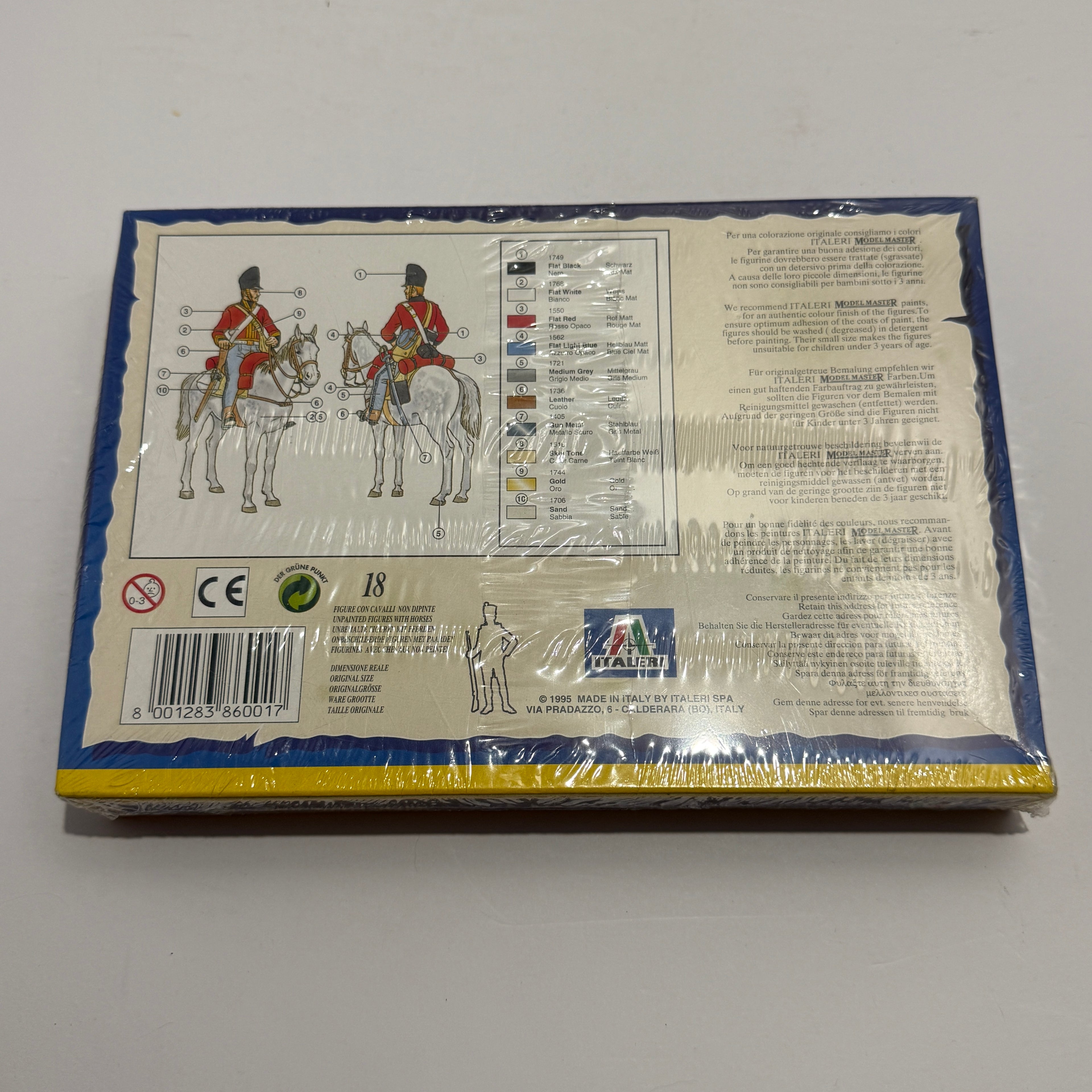 Italeri Scots Greys British Heavy Cavalry 1/72 Scale Model Kit #6001