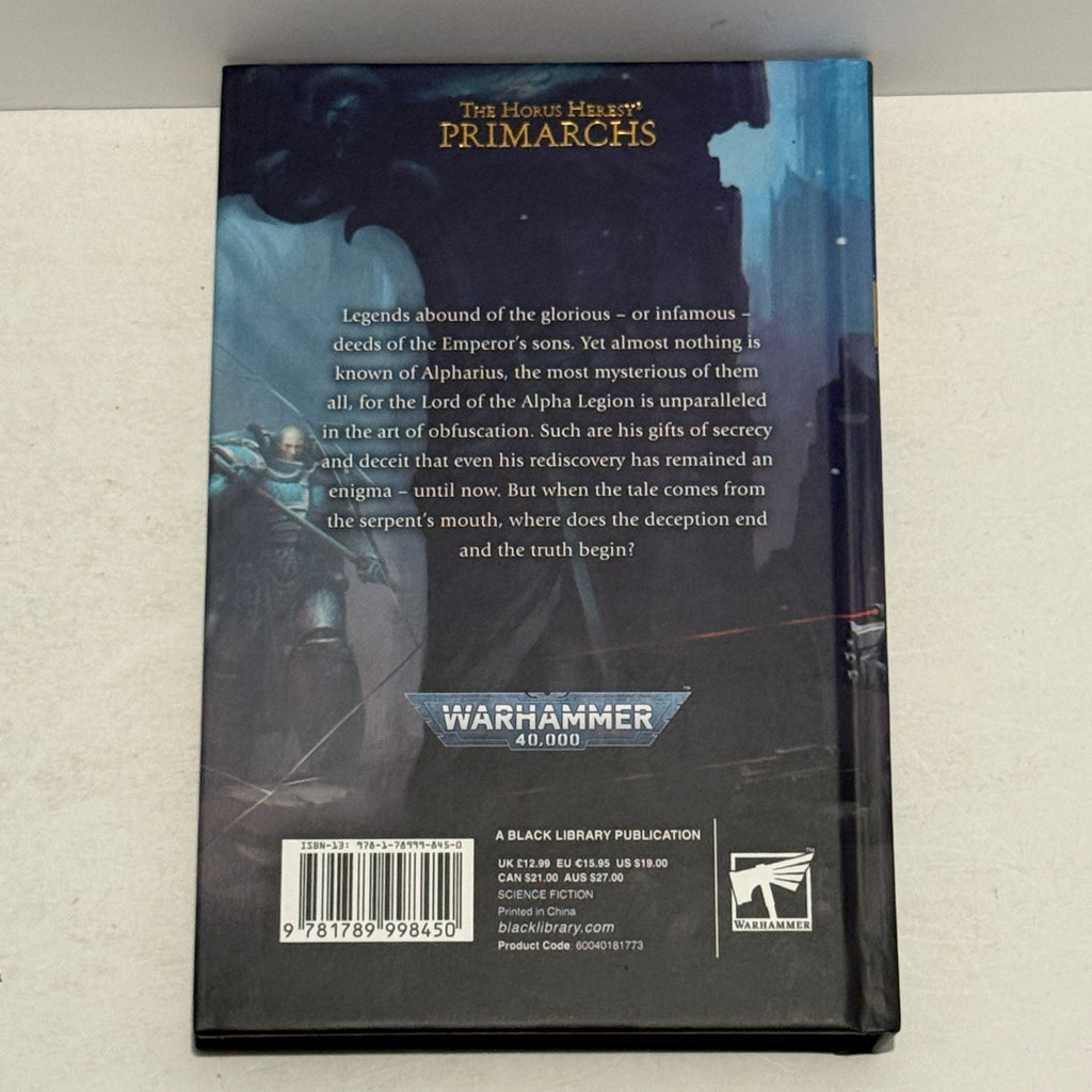 Alpharius: Head of the Hydra