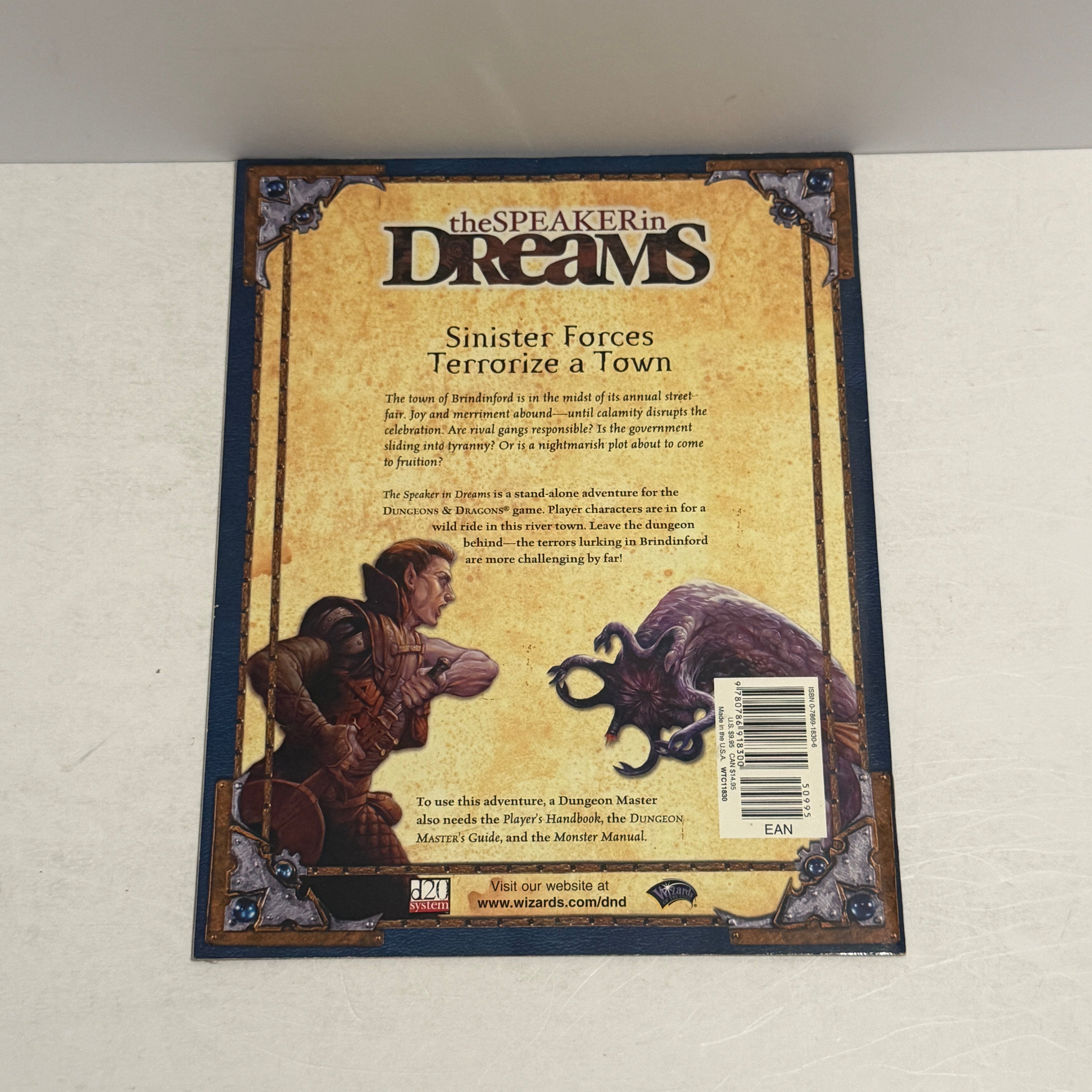 Dungeons & Dragons The Speaker in Dreams 3rd Ed.