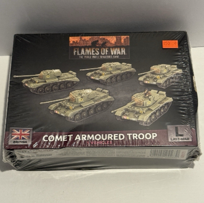 Flames of War: British Comet Armoured Troop