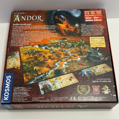 Legends of Andor w/ Dark Heroes Expansion