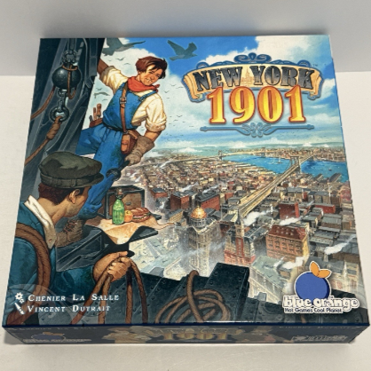 New York 1901 Board Game w/ Flatiron & Painted Figures Expansions