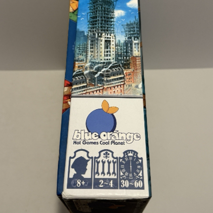 New York 1901 Board Game w/ Flatiron & Painted Figures Expansions