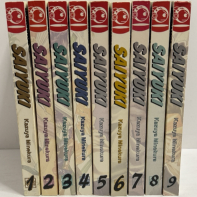 Saiyuki Manga Vol. 1-9