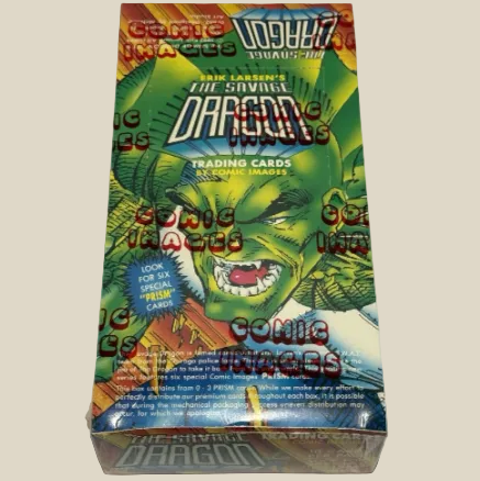 The Savage Dragon Trading Cards Box