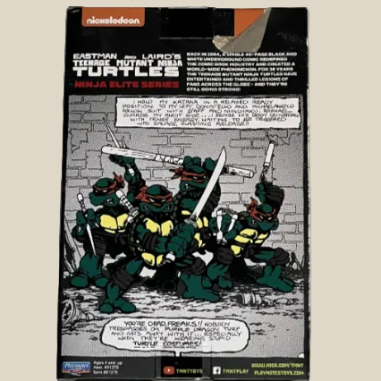TMNT Ninja Turtles Elite Series Complete Set of 4 Figs.