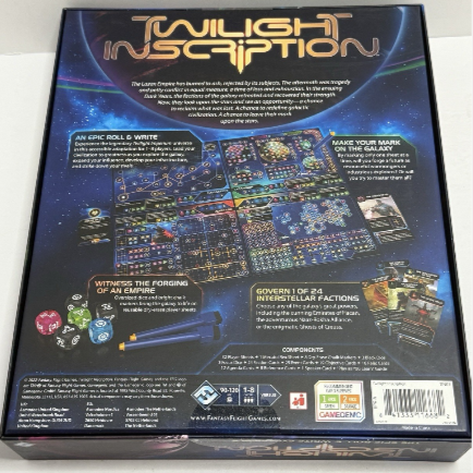 Twilight Inscription w/ Special Dice Pack